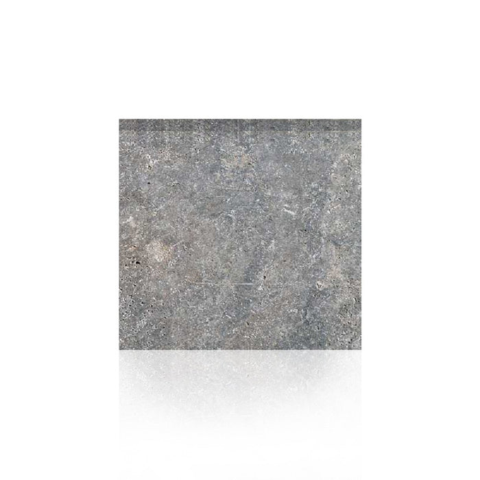 Travertin Silver Terrassenplatte 40,6x40,6x3 cm