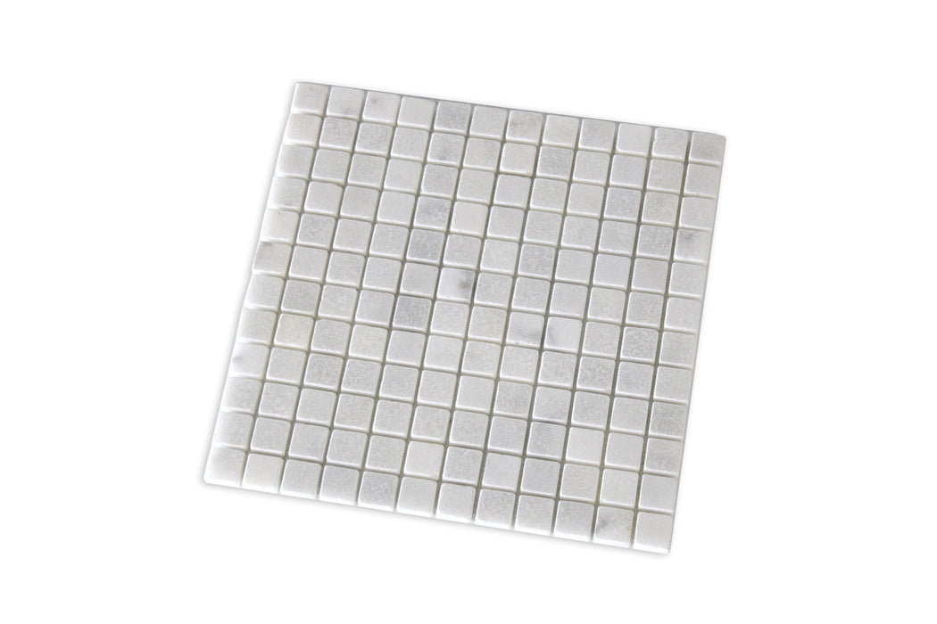 Marmor Mosaike auf Netz Mugla White 30.5x30.5 cm