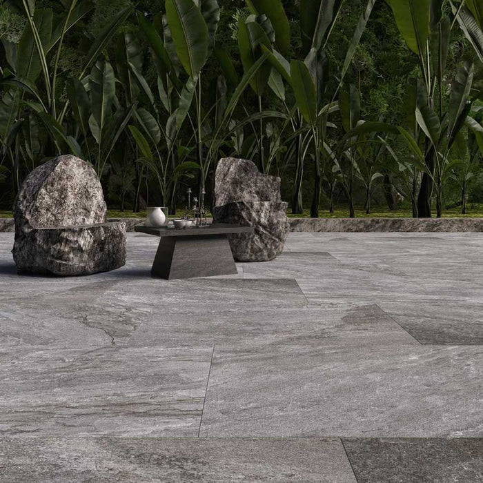 Terrassenplatte Rasa Grey 60x90x2 cm